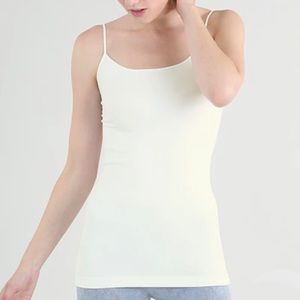 NikiBiki Skinny Y-Strap Back Camisole, One Size, ivory